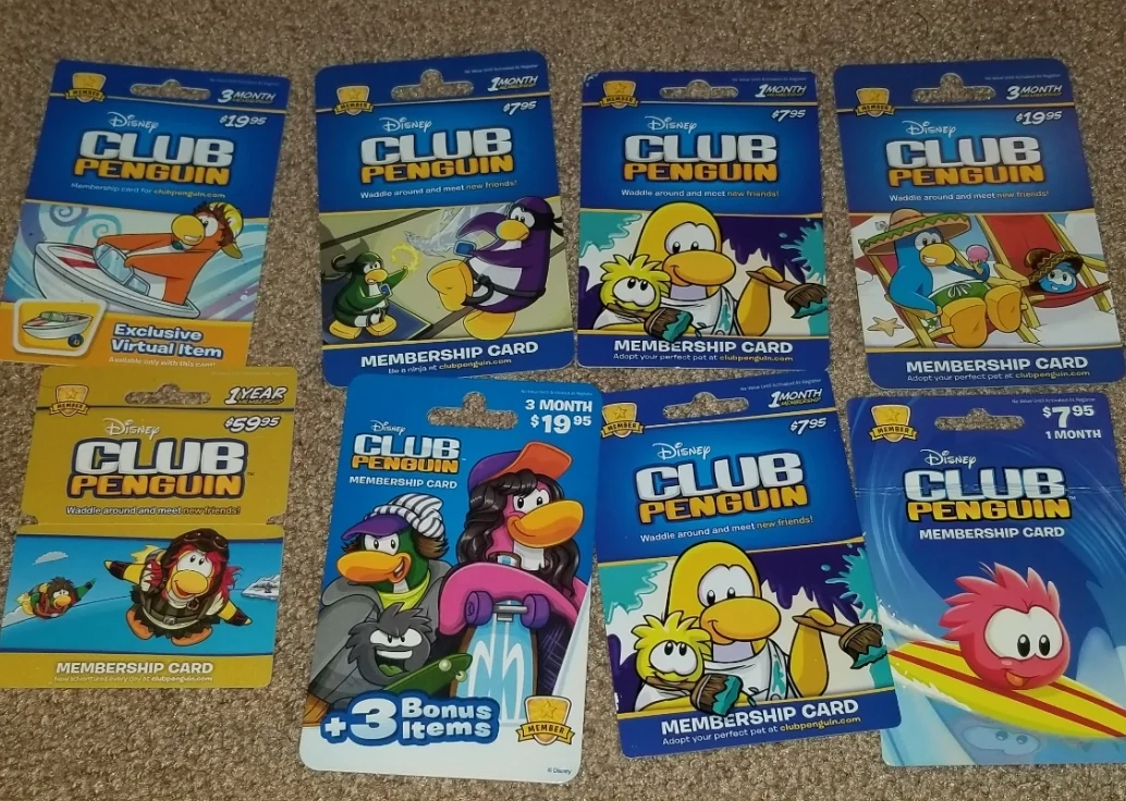 Club Penguin Cards